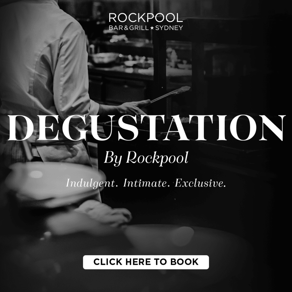 Rockpool Degustation Tile Popup