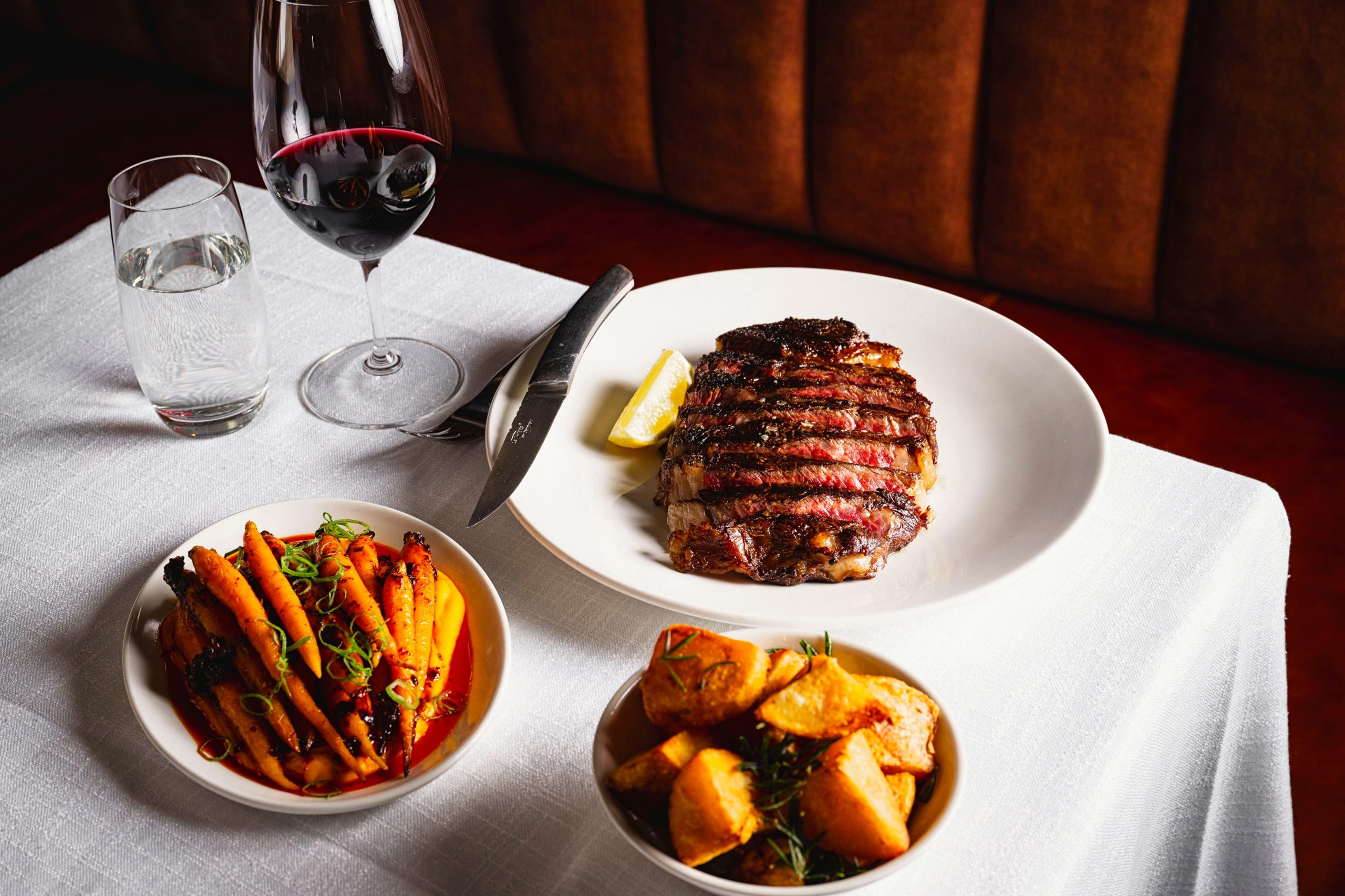 Black Angus 500g Steak & Sides